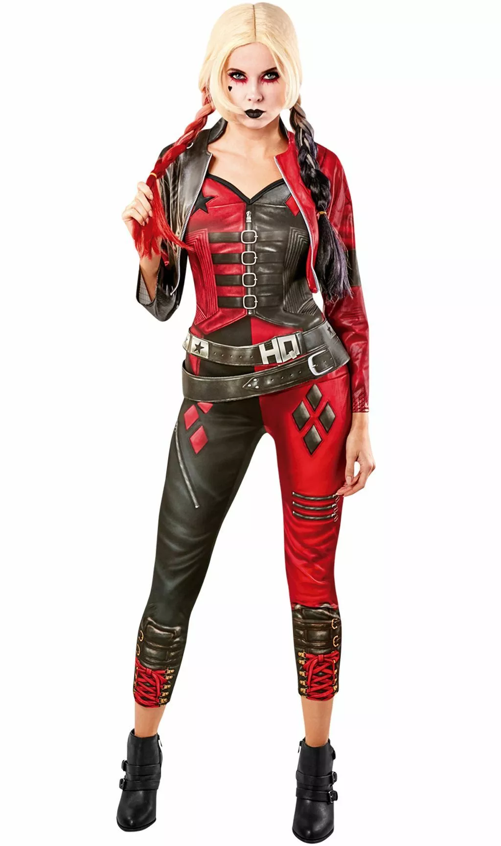 Don Disfraz Disfraz De Harley Quinn™ SQ2 Para Mujer 3 Don Disfraz Disfraz De Harley Quinn™ SQ2 Para Mujer