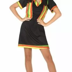 Don Disfraz Disfraz De Jamaicana Rastafari Para Mujer