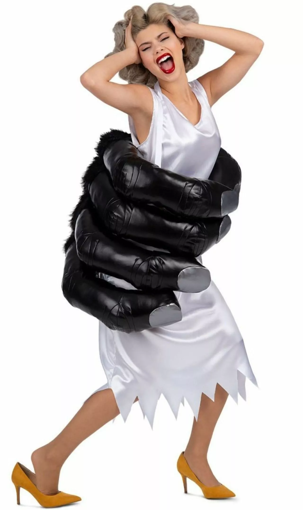 Don Disfraz Disfraz De King Kong Vestido Para Mujer 3 Don Disfraz Disfraz De King Kong Vestido Para Mujer