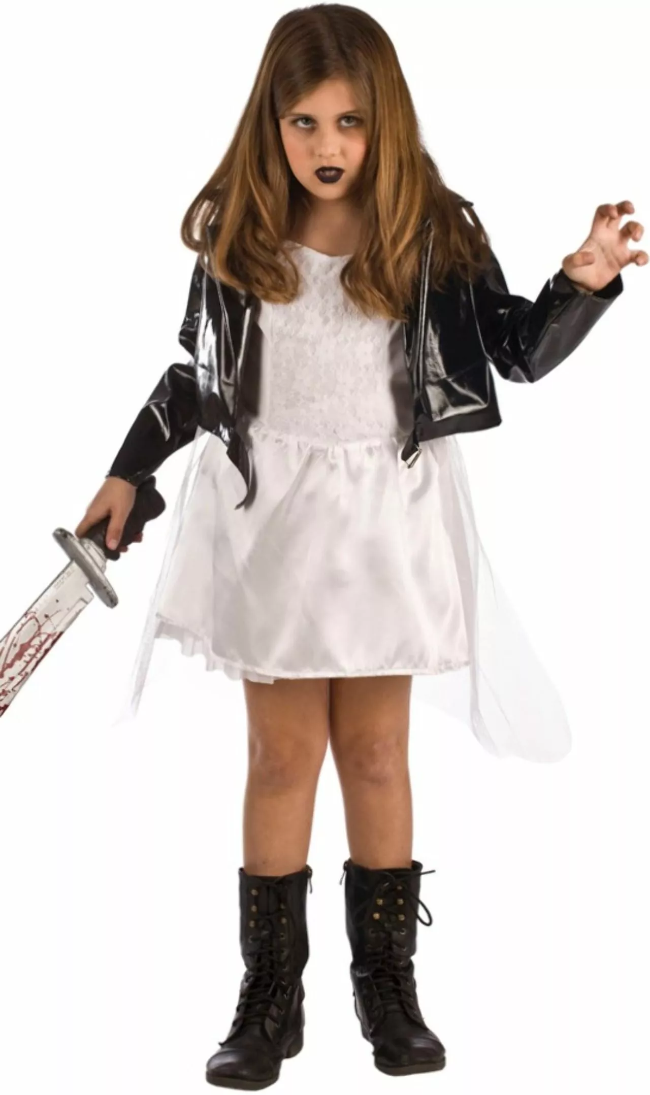 Don Disfraz Disfraz De La Novia De Chucky Para Niña 3 Don Disfraz Disfraz De La Novia De Chucky Para Niña