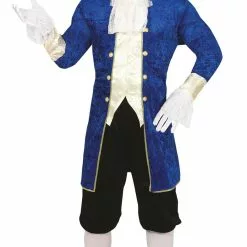 Don Disfraz Disfraz De Marqués Barroco Azul Para Hombre