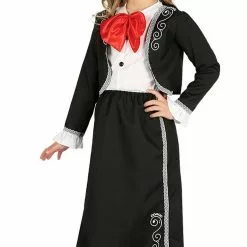 Don Disfraz Disfraz De Mexicana Bordados Para Niña