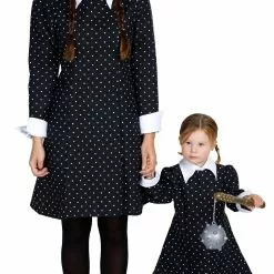 Don Disfraz Disfraz De Miércoles Addams Para Bebé -Tienda De Don Disfraz disfraz de miercoles addams bebe 1