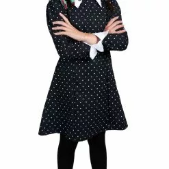 Don Disfraz Disfraz De Miércoles Addams Para Niña