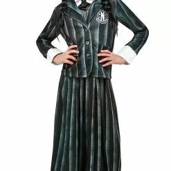 Don Disfraz Disfraz De Miércoles Addams™ Uniforme Para Niña