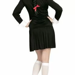 Don Disfraz Disfraz De Miércoles Tenebrosa Para Mujer -Tienda De Don Disfraz disfraz de miercoles tenebrosa mujer 1