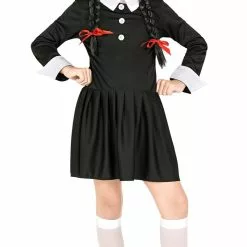 Don Disfraz Disfraz De Miércoles Tenebrosa Para Niña