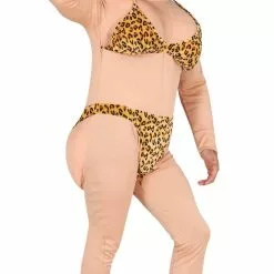 Don Disfraz Disfraz De Miss Bikini Leopardo Para Hombre