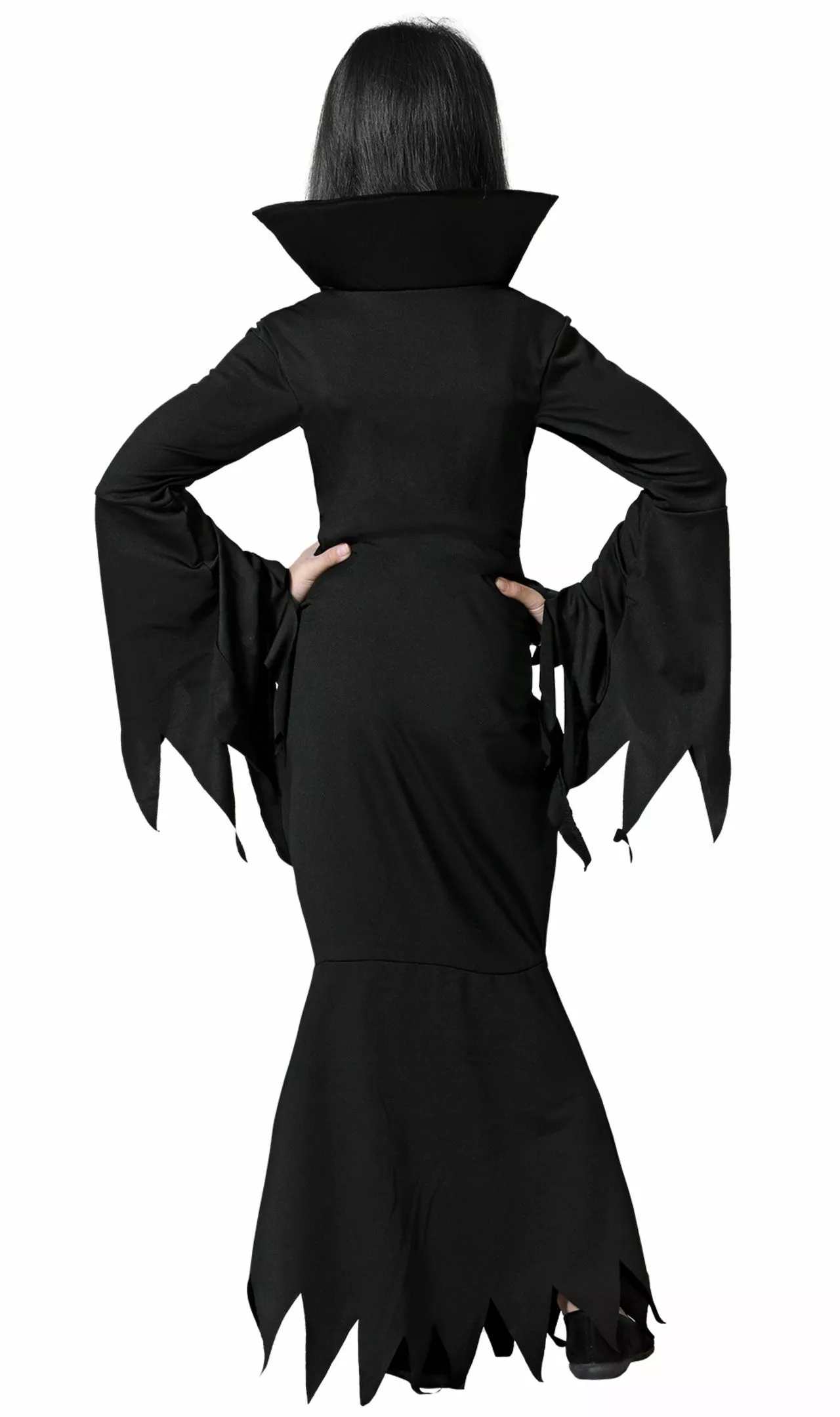 Don Disfraz Disfraz De Morticia Fantasma Para Niña 4 Don Disfraz Disfraz De Morticia Fantasma Para Niña - Imagen 2