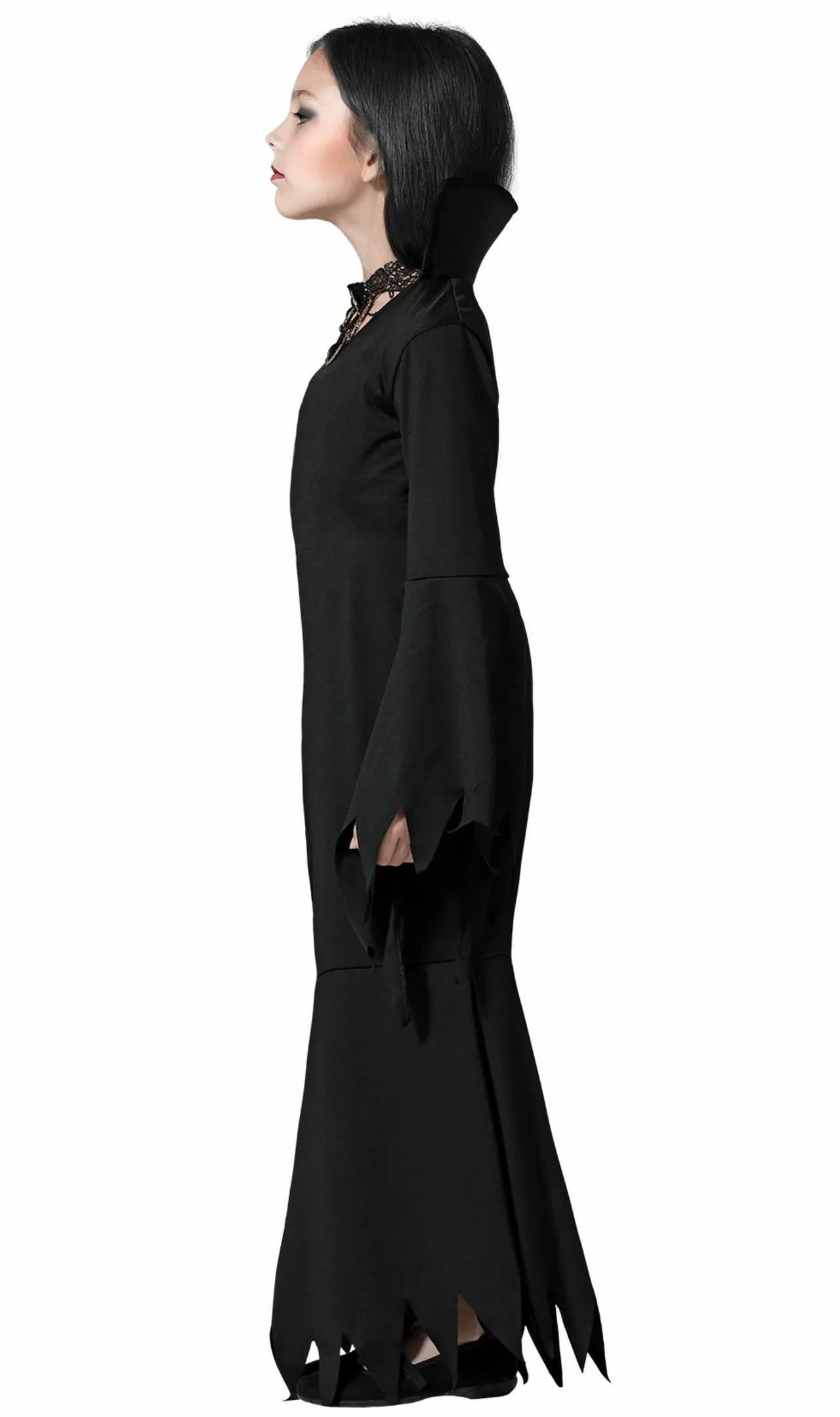 Don Disfraz Disfraz De Morticia Fantasma Para Niña 5 Don Disfraz Disfraz De Morticia Fantasma Para Niña - Imagen 3