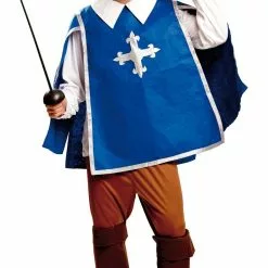 Don Disfraz Disfraz De Mosquetero Azul Para Hombre