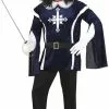 Don Disfraz Disfraz De Mosquetero D'Artagnan Para Hombre -Tienda De Don Disfraz disfraz de mosquetero d artagnan hombre