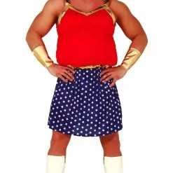 Don Disfraz Disfraz De Mujer Maravilla Para Hombre