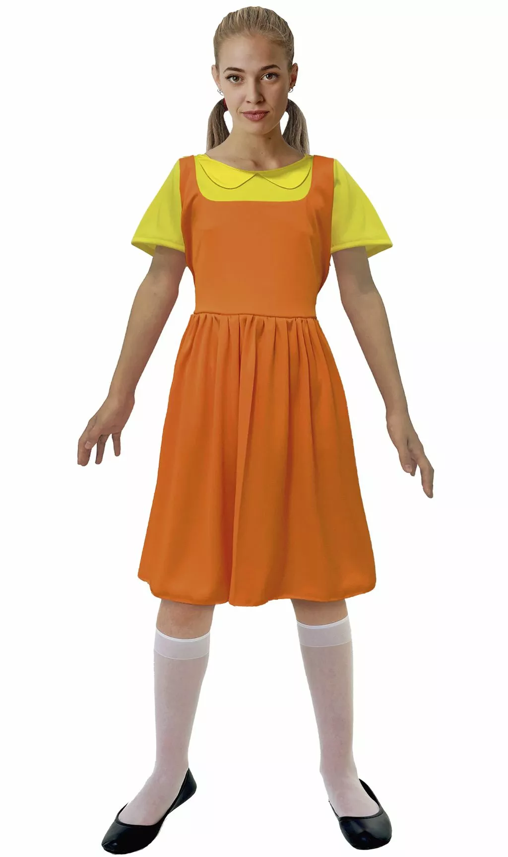 Don Disfraz Disfraz De Muñeca Juego Del Calamar Para Mujer 3 Don Disfraz Disfraz De Muñeca Juego Del Calamar Para Mujer