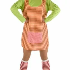 Don Disfraz Disfraz De Niña Traviesa Rayas Para Mujer