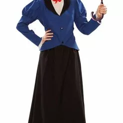 Don Disfraz Disfraz De Niñera Poppins Para Mujer