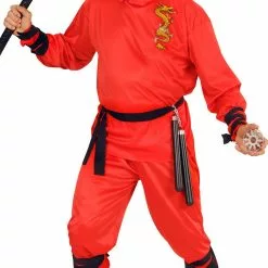 Don Disfraz Disfraz De Ninja Luchador Para Adulto