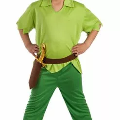 Don Disfraz Disfraz De Peter Pan Verde Para Niño