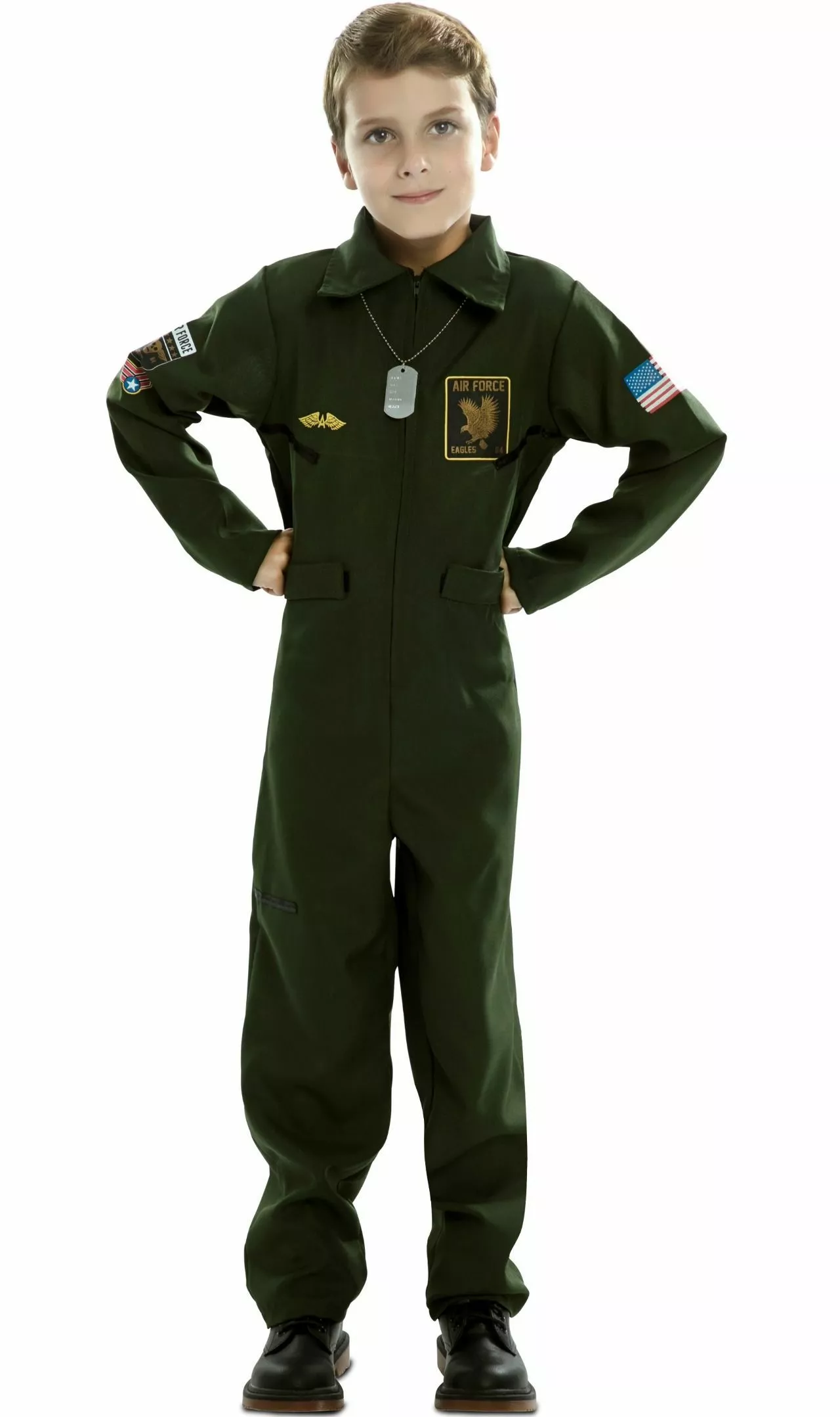 Don Disfraz Disfraz De Piloto De Combate Aviador Infantil 3 Don Disfraz Disfraz De Piloto De Combate Aviador Infantil
