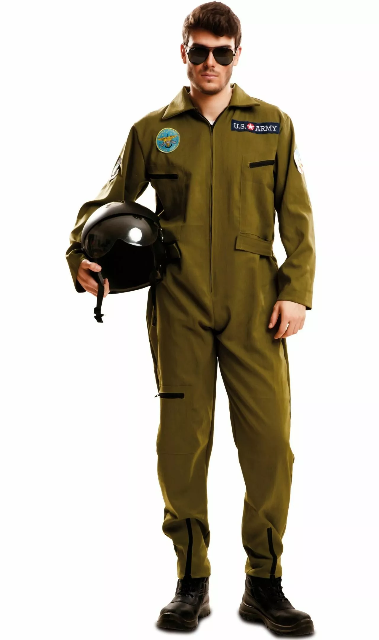 Don Disfraz Disfraz De Piloto De Combate Oficial Para Adulto 3 Don Disfraz Disfraz De Piloto De Combate Oficial Para Adulto