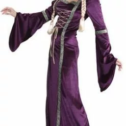 Don Disfraz Disfraz De Princesa Mencía Para Mujer -Tienda De Don Disfraz disfraz de pincesa medieval lila para mujer b