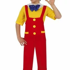 Don Disfraz Disfraz De Pinocho Botones Infantil