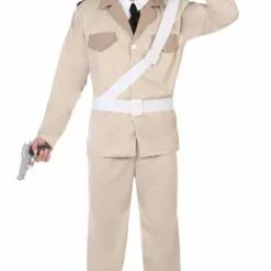 Don Disfraz Disfraz De Policía Gendarme Para Adulto