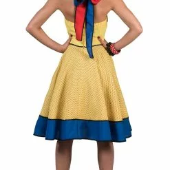 Don Disfraz Disfraz De Pop Art Amarillo Para Mujer -Tienda De Don Disfraz disfraz de pop art amarillo para mujer 2.jpg