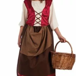 Don Disfraz Disfraz De Posadera Marrón Para Niña