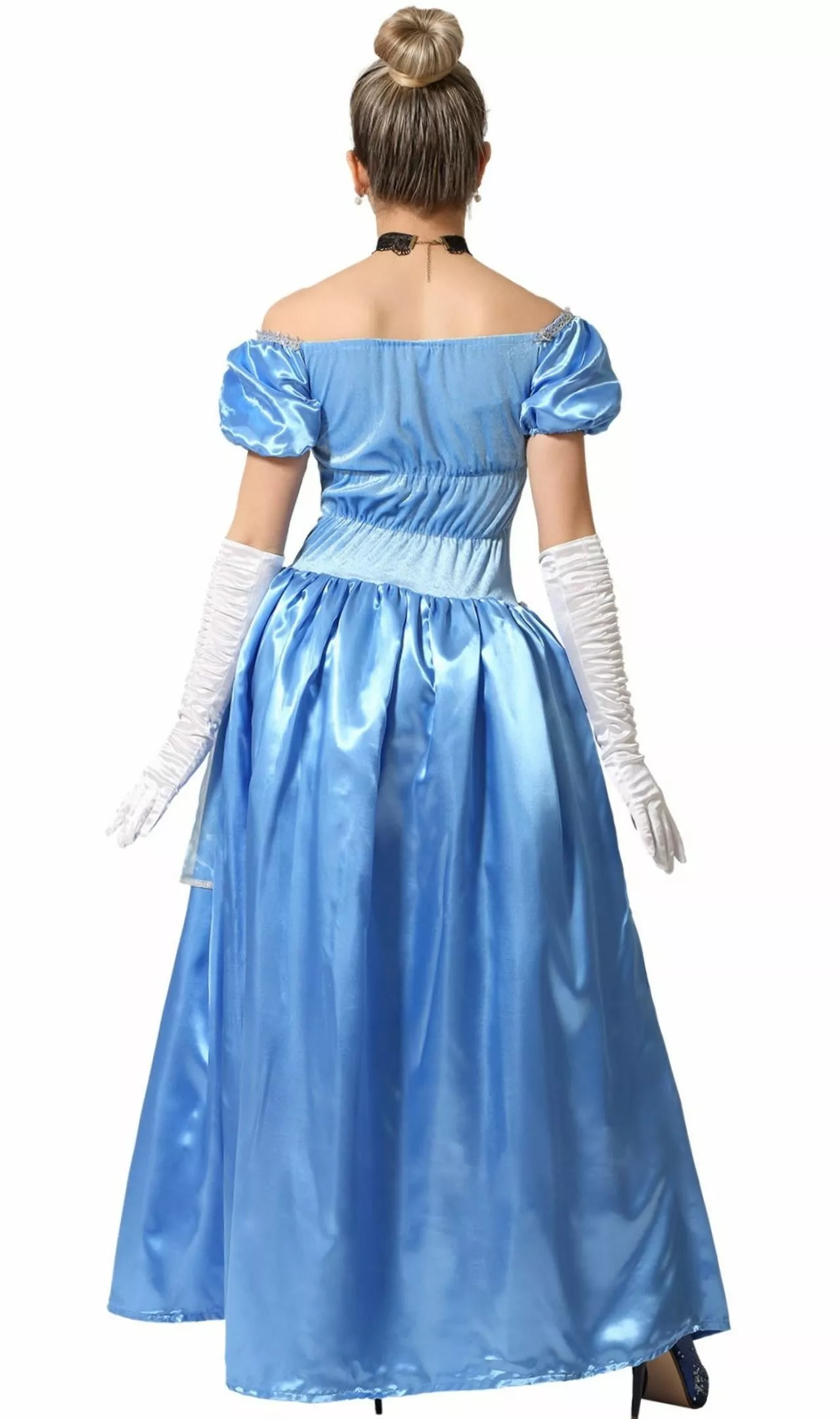 Don Disfraz Disfraz De Princesa Azul Para Mujer 4 Don Disfraz Disfraz De Princesa Azul Para Mujer - Imagen 2