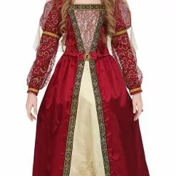 Don Disfraz Disfraz De Princesa Medieval Aisa Para Niña