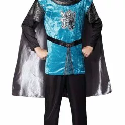 Don Disfraz Disfraz De Príncipe Medieval Azul Para Hombre