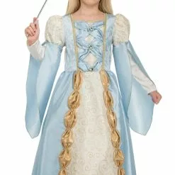 Don Disfraz Disfraz De Reina Azul Para Niña