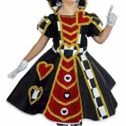 Don Disfraz Disfraz De Reina De Corazones Deluxe Para Niña