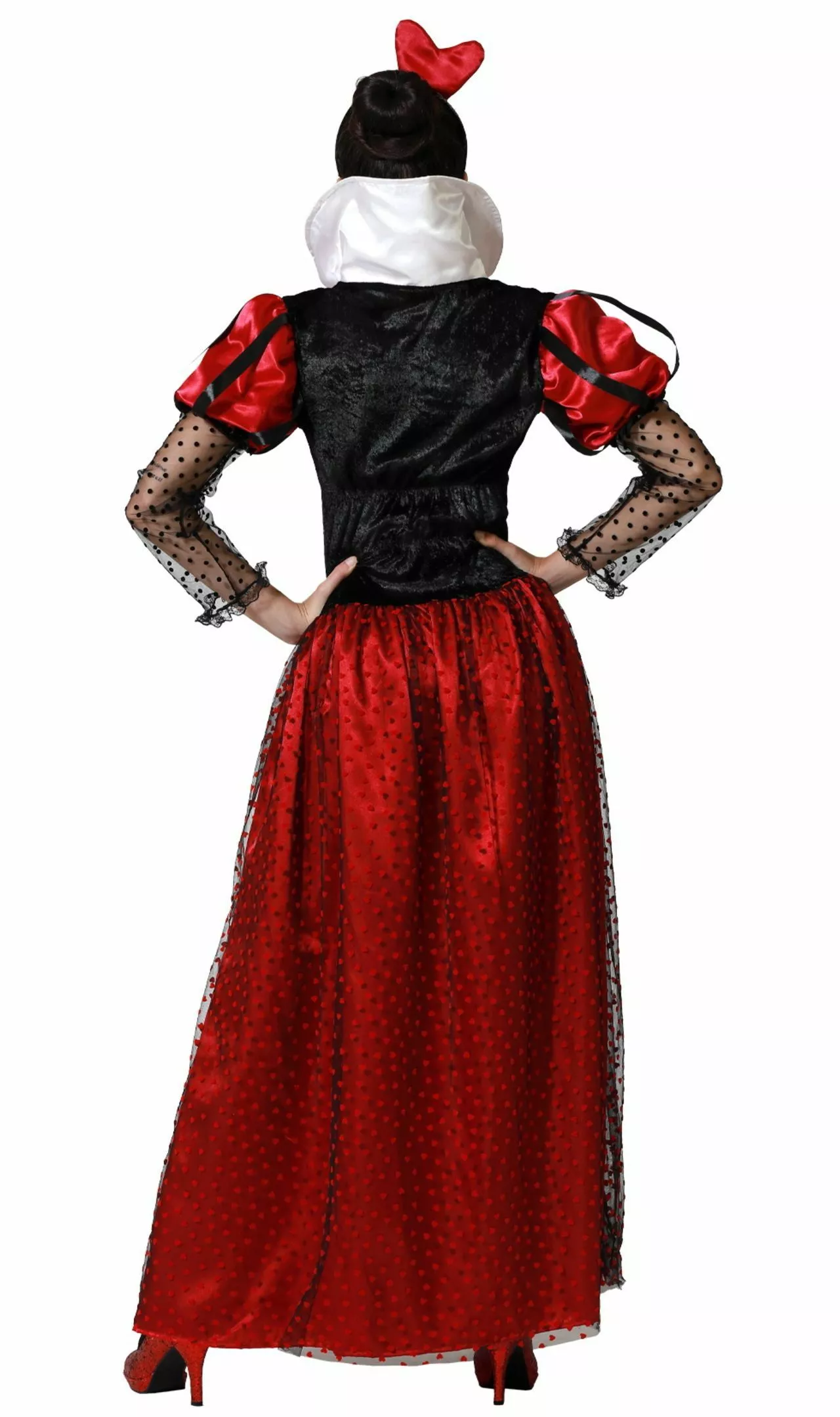 Don Disfraz Disfraz De Reina De Corazones Elegante Para Mujer 4 Don Disfraz Disfraz De Reina De Corazones Elegante Para Mujer - Imagen 2