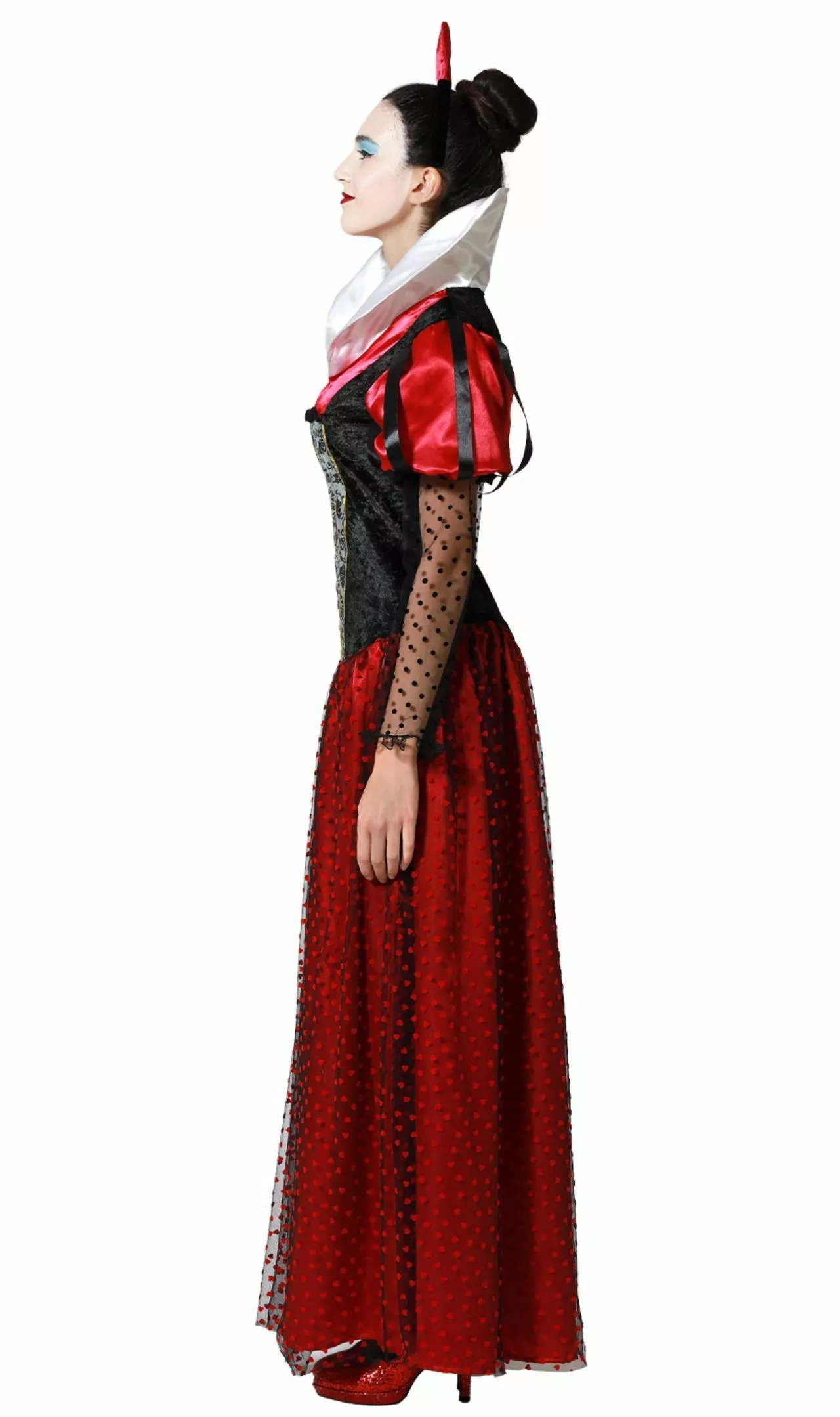 Don Disfraz Disfraz De Reina De Corazones Elegante Para Mujer 5 Don Disfraz Disfraz De Reina De Corazones Elegante Para Mujer - Imagen 3