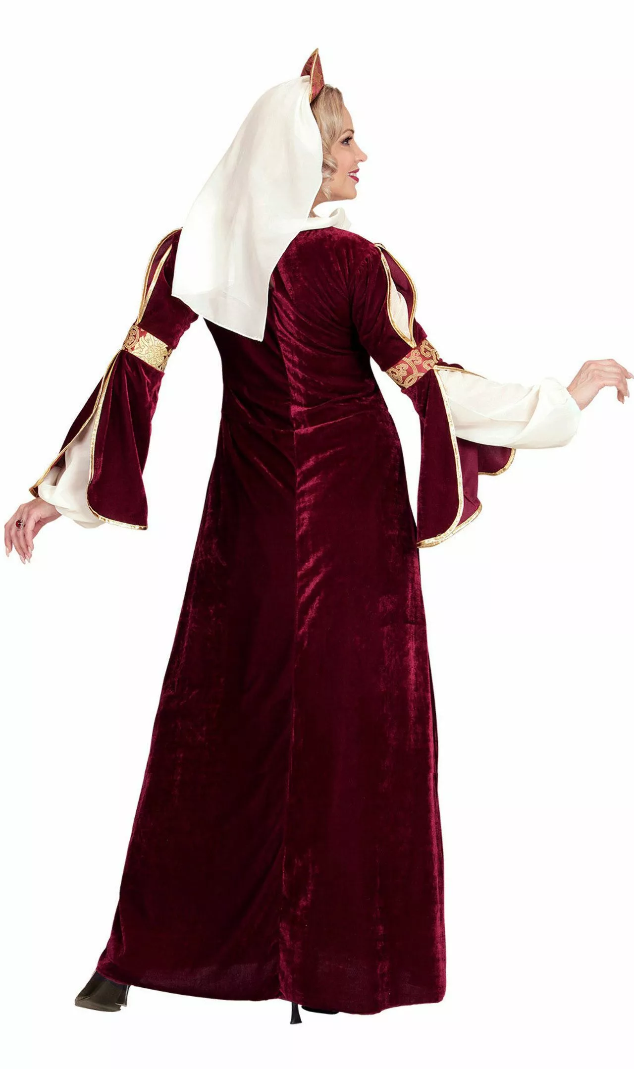 Don Disfraz Disfraz De Reina Medieval Amelia Para Mujer 5 Don Disfraz Disfraz De Reina Medieval Amelia Para Mujer - Imagen 3