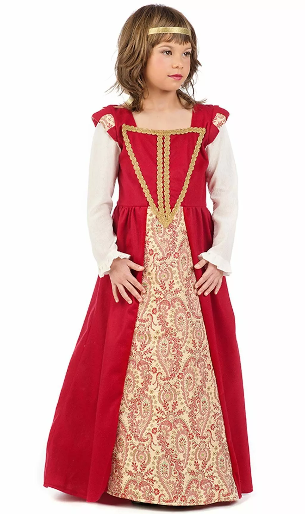 Don Disfraz Disfraz De Reina Medieval Mabel Para Niña 3 Don Disfraz Disfraz De Reina Medieval Mabel Para Niña