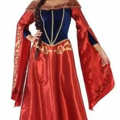 Don Disfraz Disfraz De Reina Medieval Pilar Para Mujer
