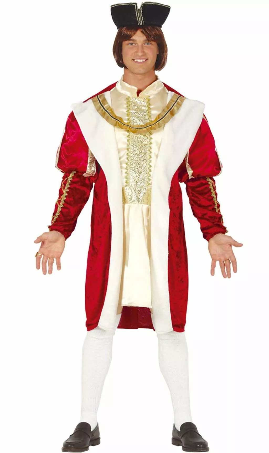 Don Disfraz Disfraz De Rey Fernando El Católico Para Hombre 4 Don Disfraz Disfraz De Rey Fernando El Católico Para Hombre - Imagen 2