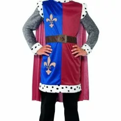 Don Disfraz Disfraz De Rey Medieval Arturo Para Niño