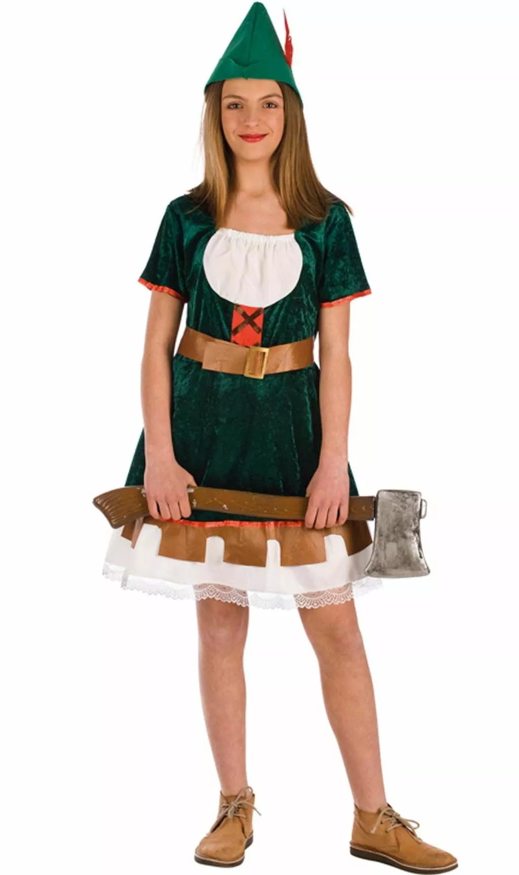 Don Disfraz Disfraz De Robin Hood Vestido Para Niña 4 Don Disfraz Disfraz De Robin Hood Vestido Para Niña - Imagen 2