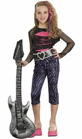 Don Disfraz Disfraz De Rock Star Para Niña 3 Don Disfraz Disfraz De Rock Star Para Niña