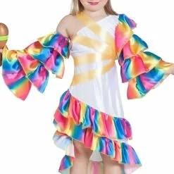 Don Disfraz Disfraz De Rumbera Caribeña Para Niña