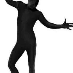 Don Disfraz Disfraz De Segunda Piel Negra Adulto