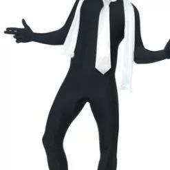 Don Disfraz Disfraz De Segunda Piel Negra Adulto -Tienda De Don Disfraz disfraz de segunda piel negro 3