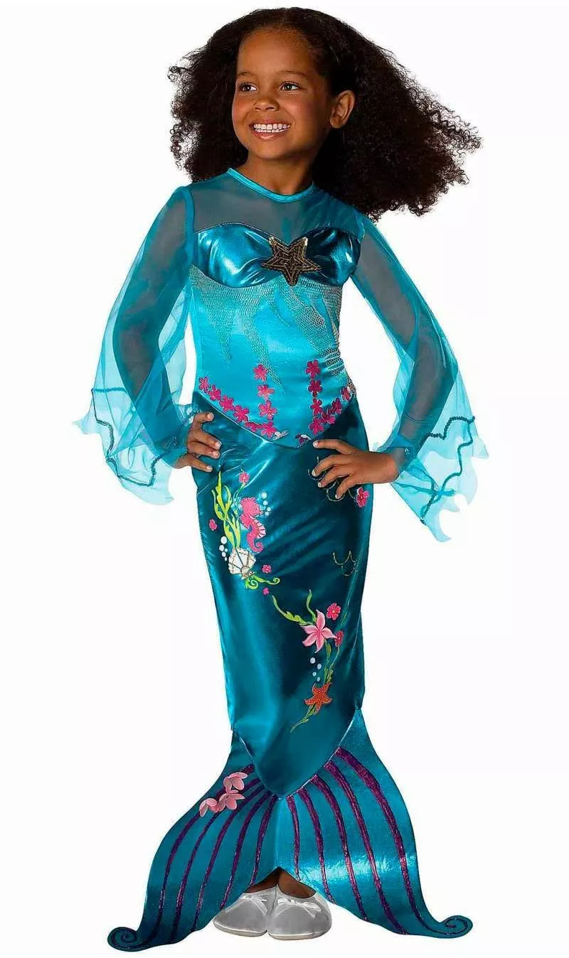 Don Disfraz Disfraz De Sirenita Para Niña 3 Don Disfraz Disfraz De Sirenita Para Niña