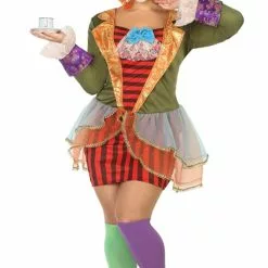 Don Disfraz Disfraz De Sombrerera Loca Para Mujer