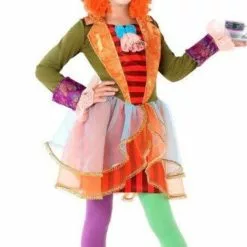 Don Disfraz Disfraz De Sombrerera Loca Para Niña