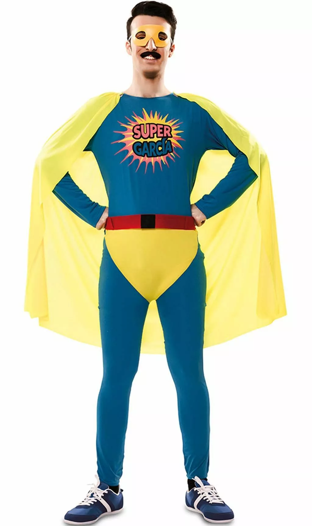 Don Disfraz Disfraz De Super García Para Adulto 5 Don Disfraz Disfraz De Super García Para Adulto - Imagen 3